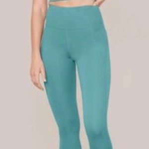 Girlfriend Collective COMPRESSIVE HIGH-RISE LEGGING - VINE - Size LARGE